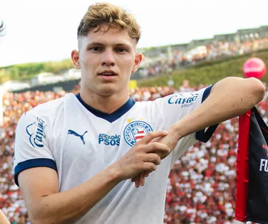 Joia de R$ 626 milhões do Bahia é herói no clássico contra o Vitória - Imagem