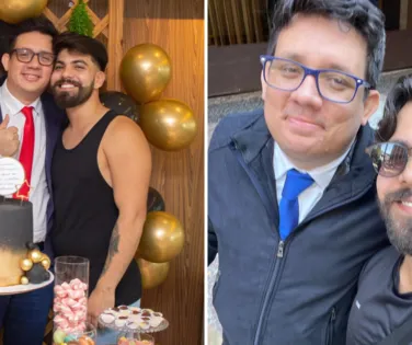 Marido de Erlan Bastos lamenta morte do jornalista por doença rara - Imagem