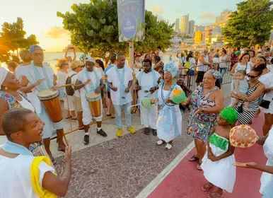 Banda Ibéji leva desfile ao Circuito Osmar no Carnaval de Salvador - Imagem