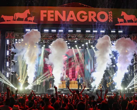 Raí, Luan e Zezo arrastam multidão e transformam o último dia da Fenagro em festa