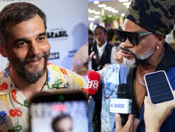 Carlinhos Brown promete festa se Wagner Moura vencer o Oscar - Imagem