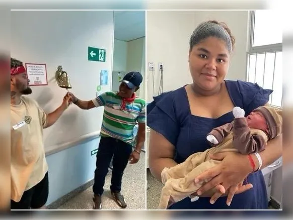 Ex-paciente oncológico batiza filho em homenagem a hospital na Bahia - Imagem