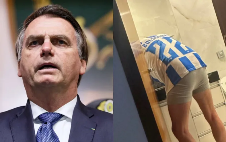 Carlos Bolsonaro posta foto do pai vomitando e relata piora no estado de saúde - Imagem