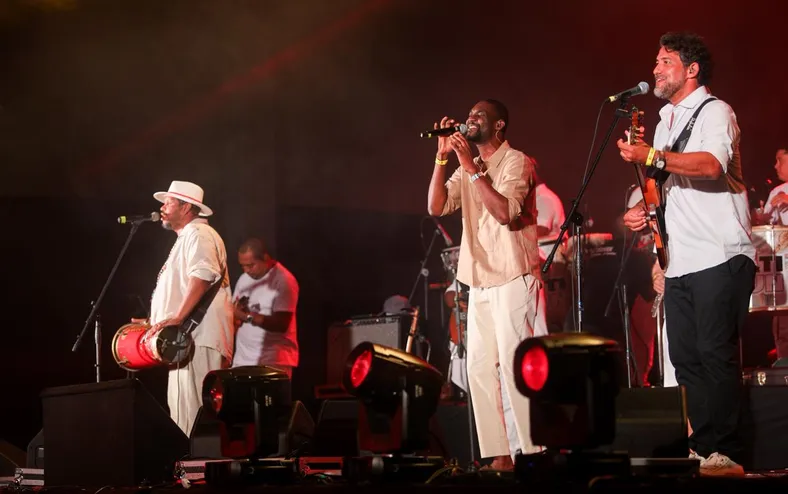 “O samba é uma família”: artistas celebram estreia na Arena A TARDE - Imagem