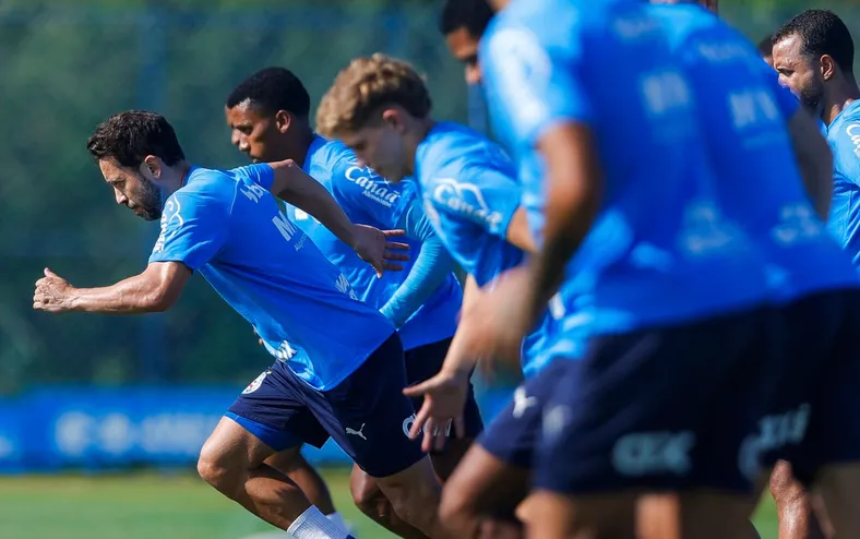 Novidade! Atacante treina normalmente e é relacionado para Bahia x Flu - Imagem