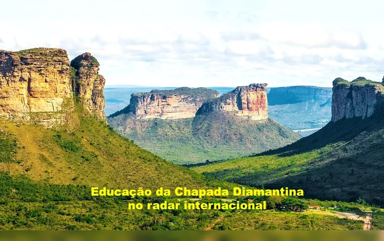 Educação da Chapada Diamantina no radar internacional - Imagem