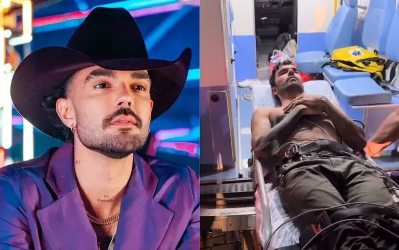 Famoso sertanejo sofre arritmia cardíaca em show e é socorrido às pressas - Imagem