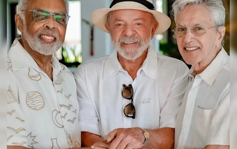 Lula, Caetano e mais: almoço reúne autoridades e artistas na casa de Gilberto Gil - Imagem