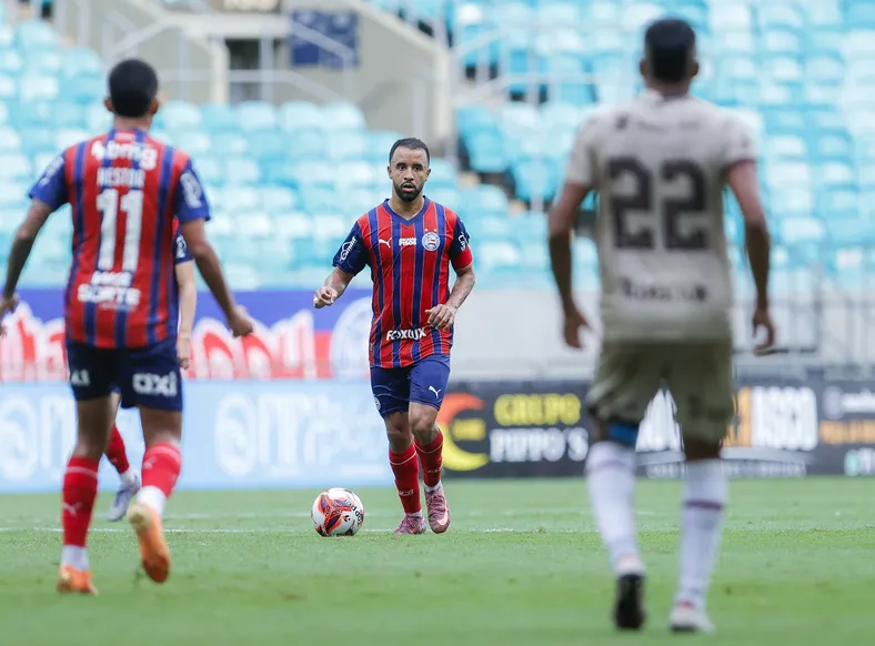 Bahia sofre gol nos acréscimos e empata com o Jacuipense na Fonte Nova - Imagem
