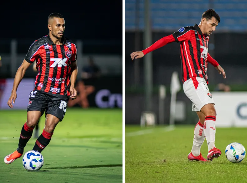 Vitória negocia saídas de Claudinho e Lucas Braga para rivais nordestinos - Imagem