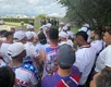 Bamor faz protesto no CT do Bahia para cobrar diretoria e jogadores - Imagem