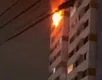 Incêndio atinge apartamento e assusta moradores em bairro de Salvador
