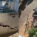 Carro despenca e deixa vítima presa nas ferragens em Salvador imagem