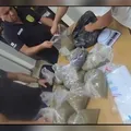 Garis encontram 20kg de maconha escondidos em sacos de lixo imagem