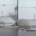 Urgente! Muro do Aeroporto de Congonhas desaba após chuva; veja imagem