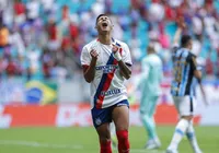 Bahia empata com o Grêmio em jogo marcado por protestos