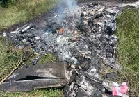 Avião de pequeno porte cai e deixa dois mortos no Rio de Janeiro