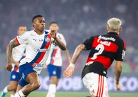 Bahia perde para o Flamengo em confronto direto do topo do Brasileirão