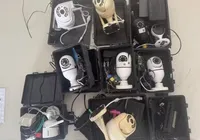 Câmeras clandestinas usadas pelo tráfico são apreendidas em Salvador imagem