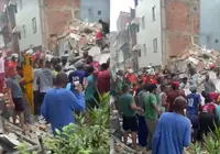 Prédio desaba e deixa pelo menos um morto em Salvador