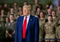 Em meio à guerra, Trump fará pronunciamento à nação sobre o Irã imagem