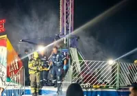 Falha em brinquedo deixa ao menos 11 feridos em parque de diversões imagem