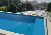 Piscina com borda infinita: traficante baiano curtia feriado ao ser alvo de operação