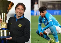 Multicampeão, Antonio Conte exalta Alisson Santos: "Muita velocidade" imagem