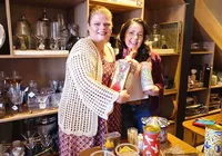 Nanda Lebram recebe degustação de Páscoa na Maison do Horto