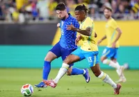 Nos EUA, Brasil vence Croácia com brilhos de Endrick e Vini Jr