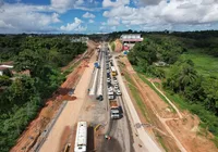 VLT de Salvador: obras fecham ruas e mudam trânsito na Estrada do Derba