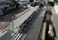 Obras do VLT modificam trânsito e transporte público da Calçada