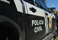 Viatura da Polícia Civil trafega na contramão e atinge motociclista na Bahia