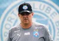Saiba quem assume o Bahia contra o Flamengo após suspensão de Ceni imagem