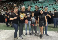 Sweet Childs': pais e filhos dividem a emoção de ver o Guns N' Roses em Salvador