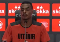 Meia do Vitória sobre duelo contra o Grêmio: "Tabu é para ser quebrado"