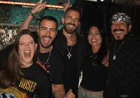 Veja quais famosos marcaram presença no show do Guns N' Roses em Salvador