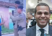 Vídeo: ex-prefeito explica discussão com PM em evento de grau na Bahia