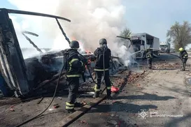 Ataques cruzados deixam oito mortos na Ucrânia e na Rússia - Imagem