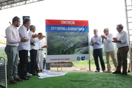 Bahia e Grupo City lançam pedra fundamental do novo CT em Camaçari - Imagem
