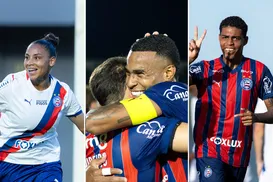 Bahia figura G-6 do Brasileirão em todas as categorias em 2026 - Imagem