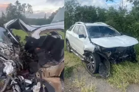 Cinco jovens morrem após colisão entre dois carros no interior da Bahia - Imagem