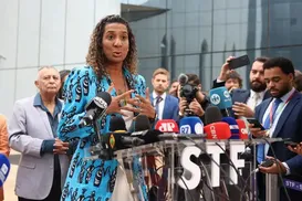 Cobrando justiça, família de Marielle acompanha julgamento no STF - Imagem