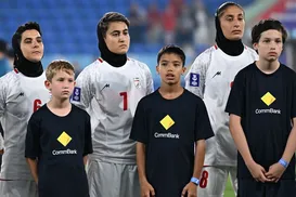 Copa da Ásia: Jogadoras do Irã protestam contra regime em estreia - Imagem