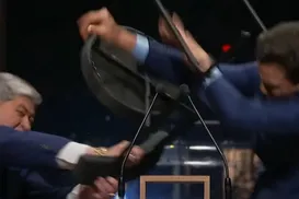 De cadeirada a processo: Datena perde ação de R$ 100 mil contra Marçal - Imagem