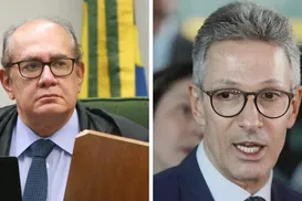 Gilmar Mendes protocola notícia-crime contra Zema por fake news - Imagem