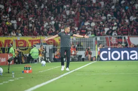 Jair Ventura elogia atuação e vê Vitória "vivíssimo" contra o Flamengo - Imagem
