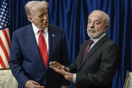 Lula se reúne com Trump para discutir tarifas, pix e terras raras - Imagem