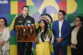 Ministros de Lula entram em conflito após atos de indígenas - Imagem