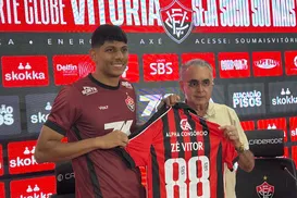 Novo meia do Vitória revela recusa a times paulistas: "Estou no lugar certo" - Imagem